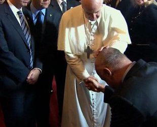 Brasil: El Papa con deportistas