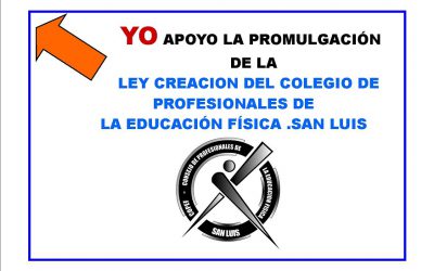 SAN LUIS: Consejo de Profesionales de la Educación Física