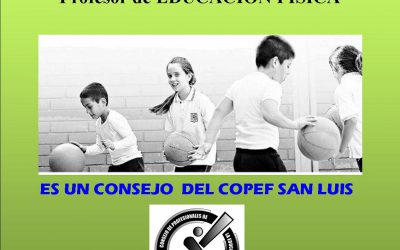 SAN LUIS: Media Sanción de la Ley del Colegio de Profesores de Educación Física