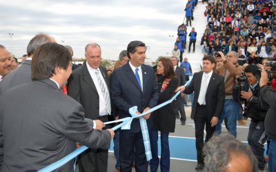 CHACO: Jorge Capitanich inauguró la pista de atletismo en Resistencia