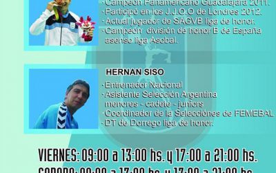 Tucumán: Campus de Handball