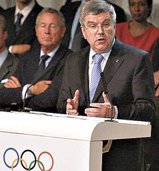 EL ALEMAN THOMAS BACH FUE ELEGIDO PRESIDENTE DEL COI EN BUENOS AIRES