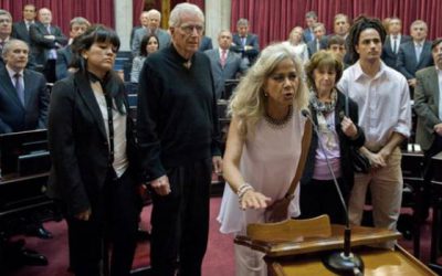 Una dirigenta del MSD juró como Senadora