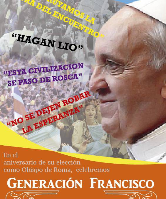 Celebración – Encuentro por el 1º Aniversario del Papado de Francisco