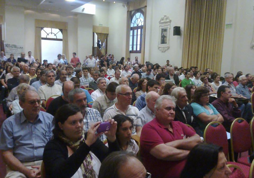 DIRIGENTES DEL MSD EN CELEBRACION-ENCUENTRO DEL 1º ANIVERSARIO DE FRANCISCO