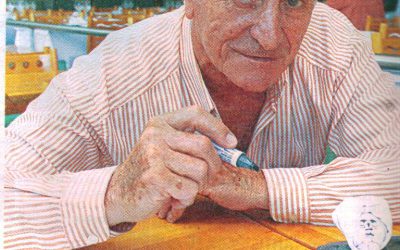 Amadeo Carrizo: «Hace 70 años viajé en tren desde Rufino a la prueba; mal no me fue»