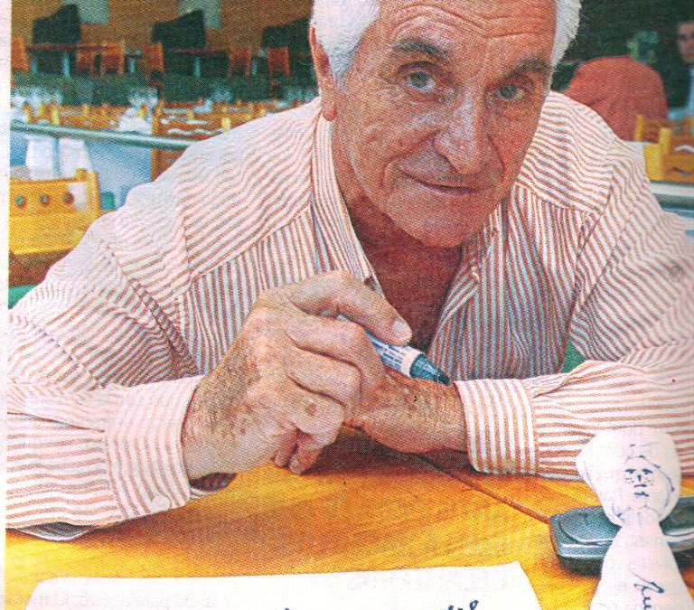 Amadeo Carrizo: «Hace 70 años viajé en tren desde Rufino a la prueba; mal no me fue»