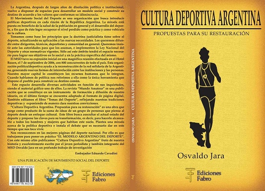 FERIA DEL LIBRO 2014: Presentación libro «CULTURA DEPORTIVA ARGENTINA – Propuestas para su Restauración»