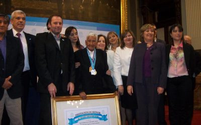 Cámara de Diputados – Distinguieron al «Atleta mas longevo del mundo»