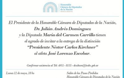 DISTINGUEN A UN ATLETA VETERANO