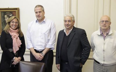 Santa Fe: Dirigentes deportivos visitaron a funcionarios nacionales