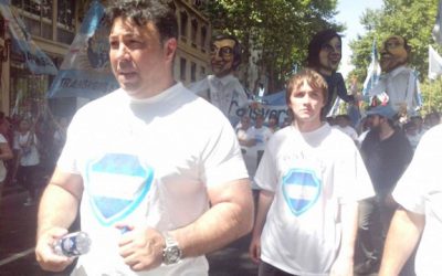 Clubes de barrio marcharon al Congreso Nacional por el tratamiento del proyecto de ley que los beneficia