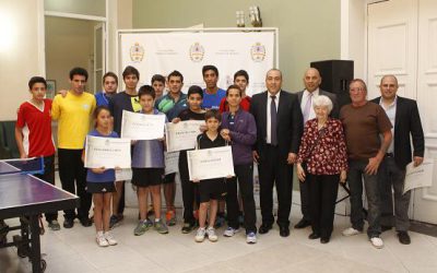 YA ES LEY EL PROGRAMA DE PROMOCIÓN DEL TENIS DE MESA EN TODA MENDOZA, CUYO AUTOR ES EL SENADOR GUSTAVO ARENAS