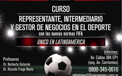 DIPLOMATURA DE DERECHO DEPORTIVO