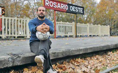 Rosario: Kurt Lutman y un libro de crónicas que hablan del fútbol y el compromiso social