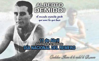 11 de abril – DÍA DEL REMERO: Por el Natalicio de Alberto Demiddi
