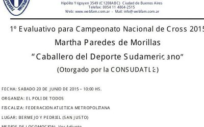 CAMPEONATO NACIONAL DE CROSS