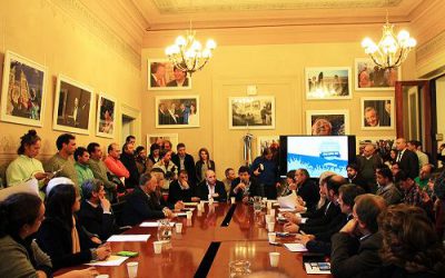 En el Congreso de la Nación: Se lanzó la junta promotora de la Mesa Nacional del Deporte – El MSD presente