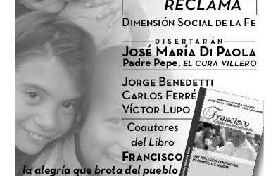 Buenos Aires: Presentación del Libro: «FRANCISCO, LA ALEGRÍA QUE BROTA DEL PUEBLO»