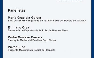 Charla Deporte y adicciones