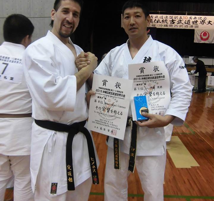 Miguel Ángel Giménez: 8vo puesto para el kobudo argentino en el mundial de Japón