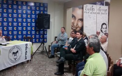 «Los 70 años del movimiento peronista» en Rafaela