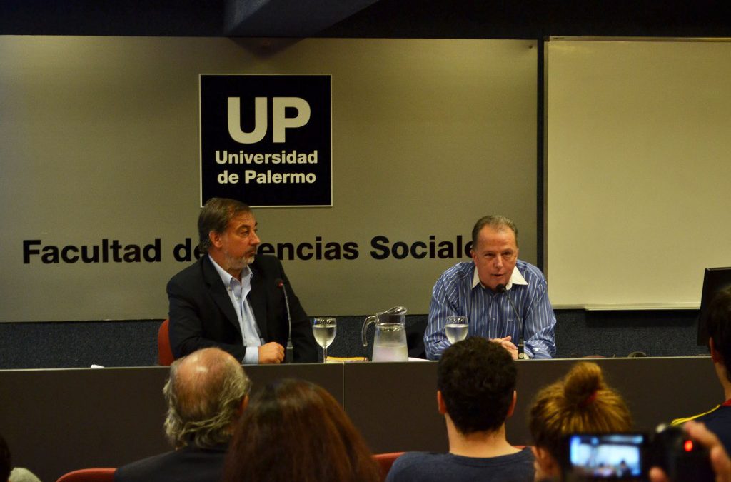 La política Deportiva en la Universidad de Palermo – Víctor Lupo ante los alumnos de Periodismo Deportivo