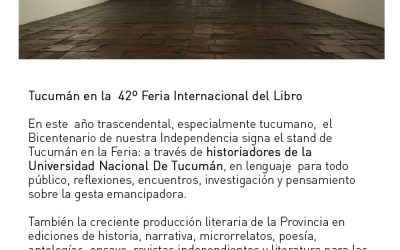 Tucumán en la 42º Feria Internacional del Libro