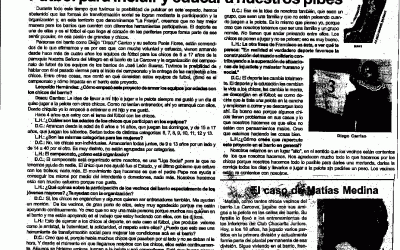 JOSÈ LEÒN SUÀREZ: Escuela de Fútbol de Villa La Carcova