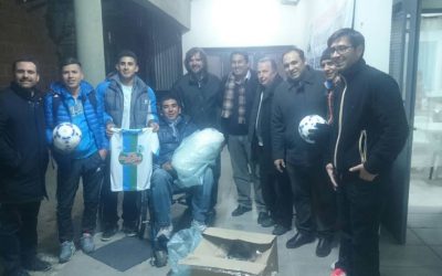 El Padre Pepe con funcionarios del Deporte: Una reunión por la Cultura del Encuentro