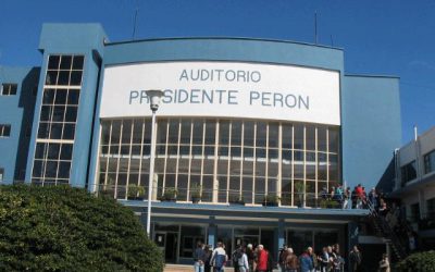 Teatro Juan Domingo Perón. El edificio acusado de peronista