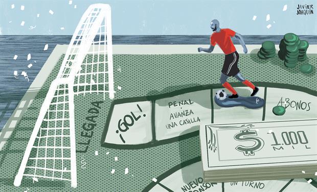 Fútbol argentino: un negocio de más de $ 100.000 millones en el que los clubes no gritan todos los goles