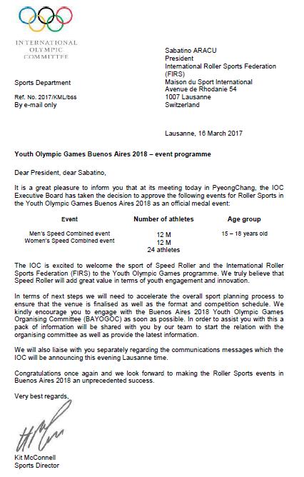 JJ. OO. de la Juventud 2018: El Patín Carrera en los Juegos