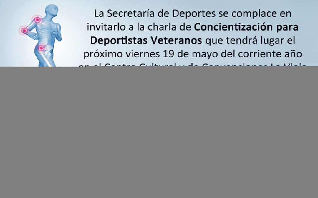 Entre Ríos: Charla de Concientización para Deportistas Veteranos