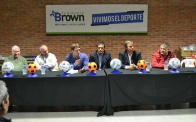 Almirante Brown: FUERTE APUNTALAMIENTO PARA CLUBES DE BARRIO