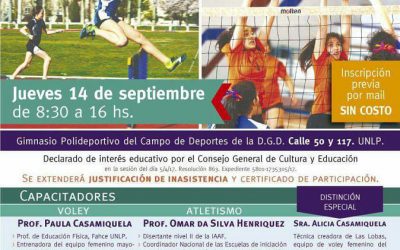LA PLATA – Atletismo y Voley