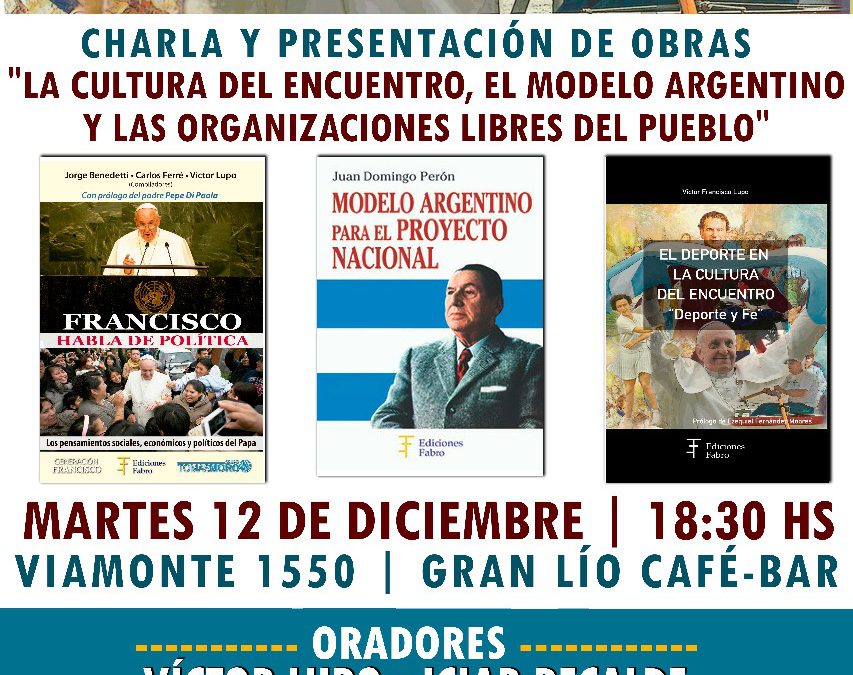 CHARLA Y PRESENTACIÓN DE OBRAS: Iciar Recalde y Víctor Lupo