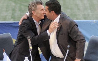 Angelici espera más guiños de Macri para impulsar un sistema de apuestas online