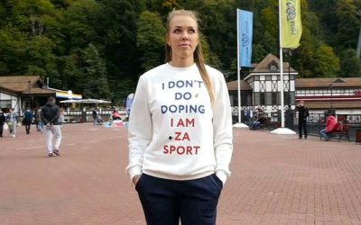 Posó con la frase «Yo no me dopo» y luego dio positivo en los Juegos Olímpicos de Invierno