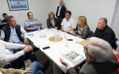 Giaccone reafirmó ante Scioli la Ley de Derechos de formación deportiva