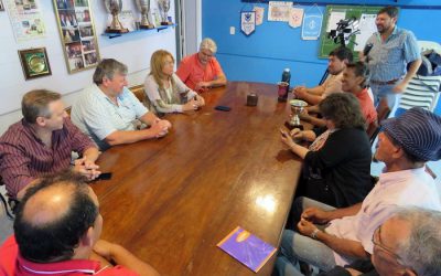 Santa Fe: GIACCONE SE REUNIÓ CON DIRECTIVOS DE LIGAS DE FUTBOL DEL DEPARTAMENTO GRAL. OBLIGADO