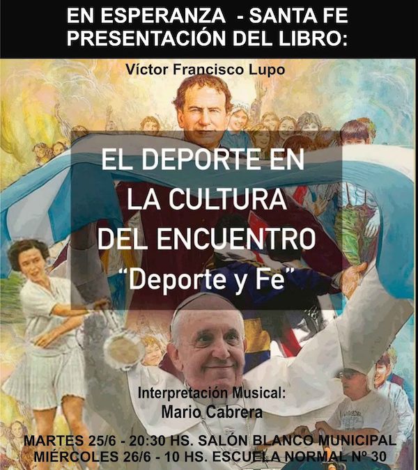 Santa Fe: ESPERANZA – PRESENTACIÓN DE UN LIBRO