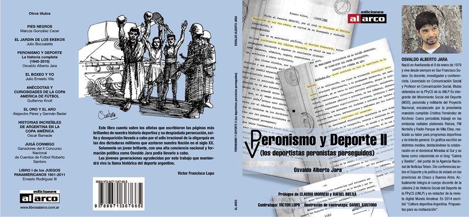 Tercer libro de Osvaldo Jara — “Peronismo y Deporte II”