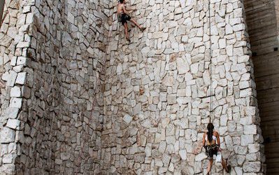 Conflicto porteño: Por la venta del Tiro Federal, denuncian que quieren demoler la palestra de escaladores más grande de Latinoamérica