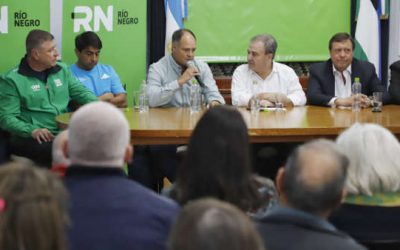 Río Negro: Presentaron la obra de la pista de canotaje