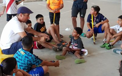 Clínica con Cachito Vigil en el Club San Juan Bosco
