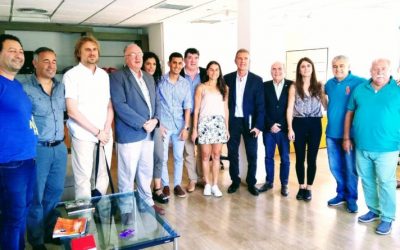 Arrondo con Dirigentes provinciales – Importante reunión para el deporte federado nacional