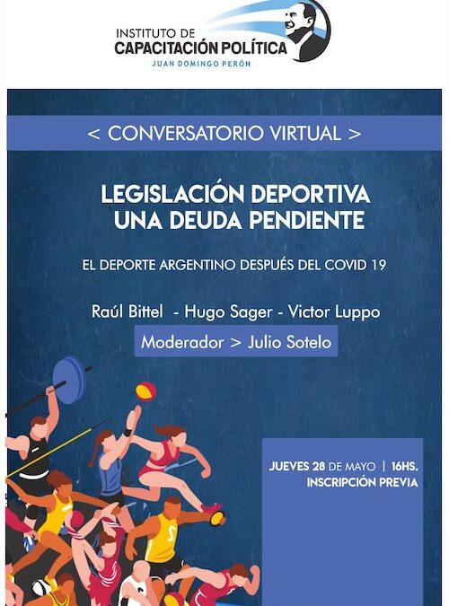 Chaco: Video conferencia Instituto de Capacitación Política Juan Domingo Perón