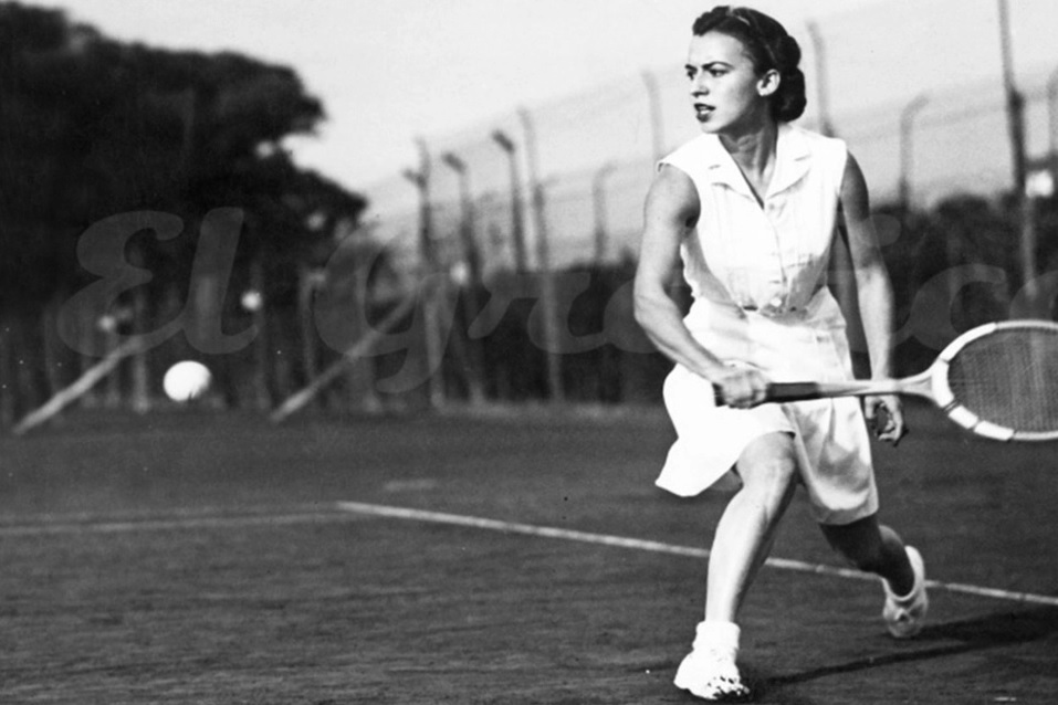 Mary Terán de Weiss, la tenista que abrió el camino