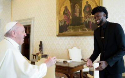 Las estrellas de la NBA visitan al Papa. Unidos contra el racismo